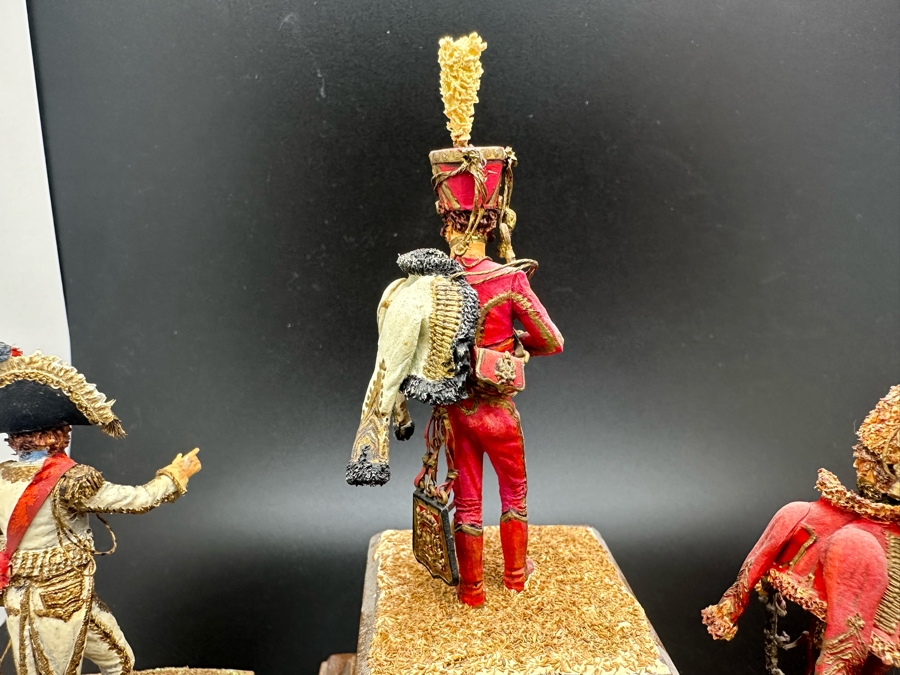 Hand Painted Plastic Miniature Military Figurines Toy Soldiers By Dr. David D. Michaels 3H [Photo 9]