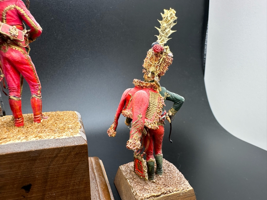 Hand Painted Plastic Miniature Military Figurines Toy Soldiers By Dr. David D. Michaels 3H [Photo 10]