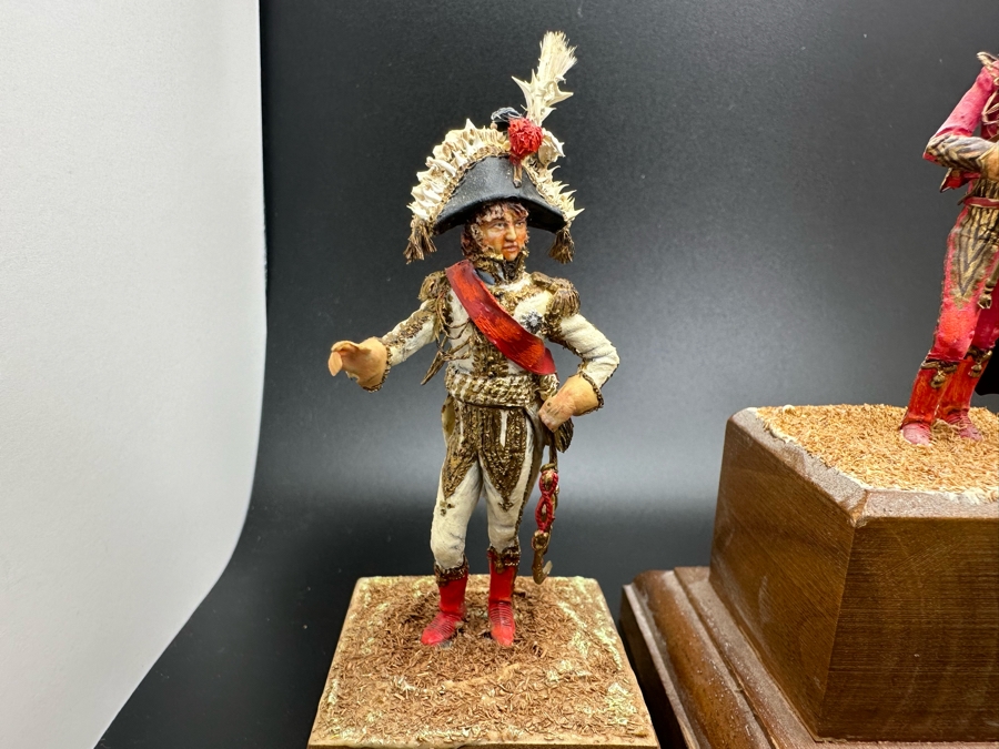 Hand Painted Plastic Miniature Military Figurines Toy Soldiers By Dr. David D. Michaels 3H [Photo 3]