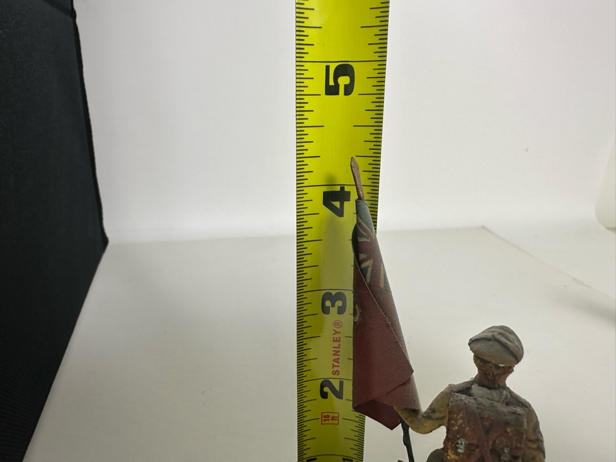 Hand Painted Metal Tin Miniature Military Figurines Toy Soldiers By Dr. David D. Michaels 4.5H [Photo 14]