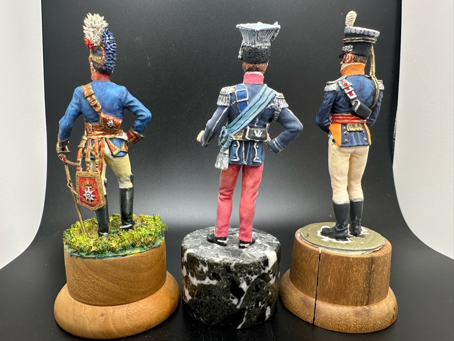 Hand Painted Metal Tin Miniature Military Figurines Toy Soldiers By Dr. David D. Michaels 4H [Photo 10]