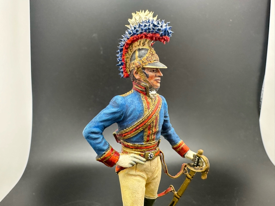 Hand Painted Metal Tin Miniature Military Figurines Toy Soldiers By Dr. David D. Michaels 4H [Photo 8]