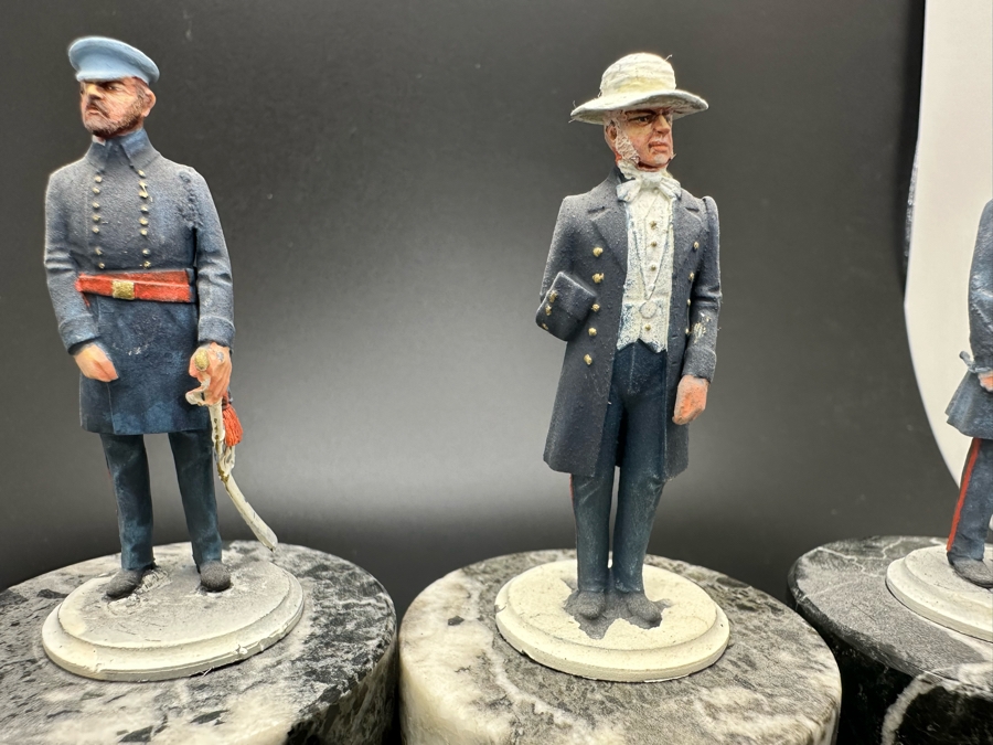 Hand Painted Metal Tin Miniature Military Figurines Toy Soldiers By Dr. David D. Michaels 2.5H [Photo 5]