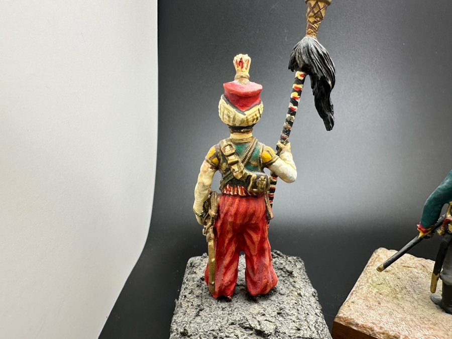 Hand Painted Metal Tin Miniature Military Figurines Toy Soldiers By Dr. David D. Michaels 4H [Photo 9]