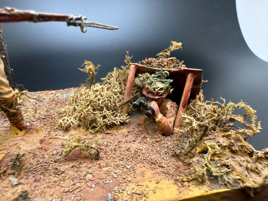 Hand Painted Metal Tin Miniature Military Figurines Toy Soldiers Japanese Infantry 1942 By Dr. David D. Michaels 4W X 3D X 5H [Photo 5]