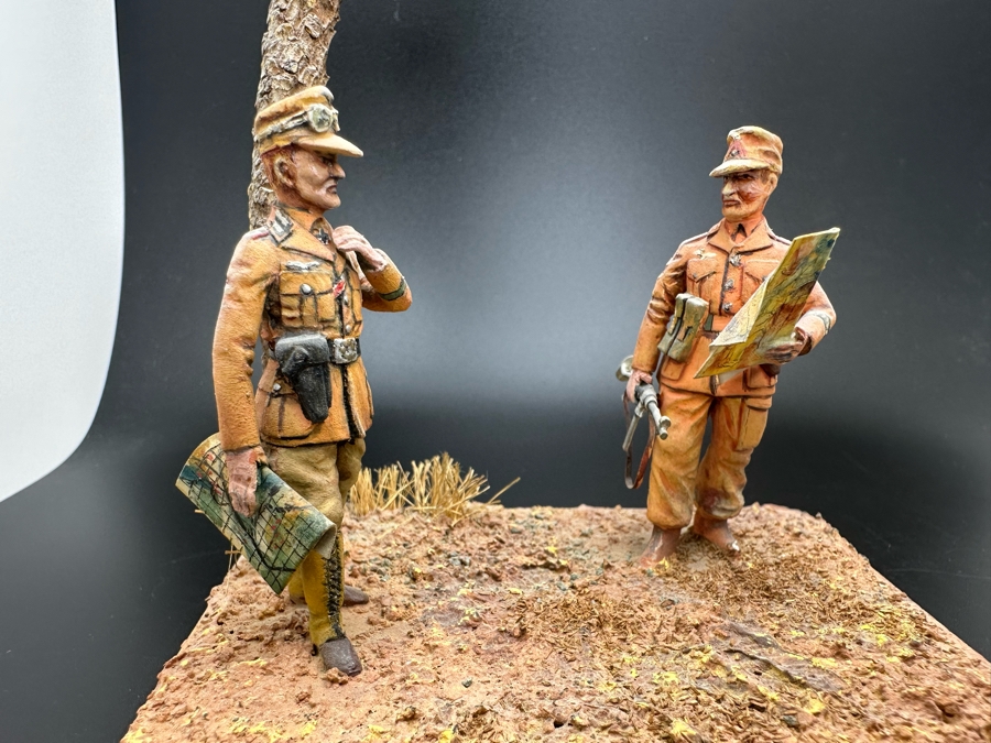 Hand Painted Metal Tin Miniature Military Figurines Toy Soldiers By Dr. David D. Michaels 4W X 3D X 7H [Photo 3]