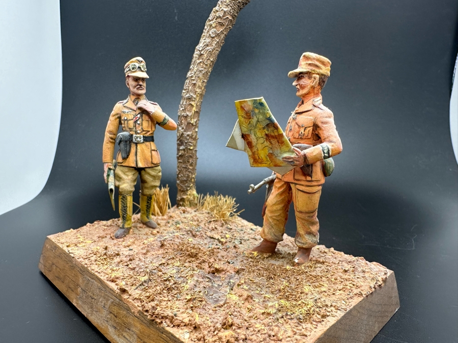 Hand Painted Metal Tin Miniature Military Figurines Toy Soldiers By Dr. David D. Michaels 4W X 3D X 7H [Photo 7]