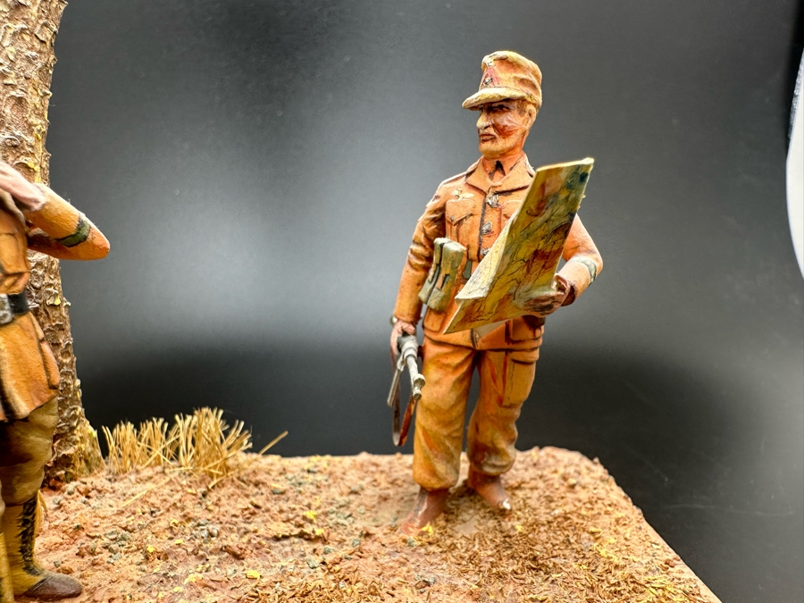 Hand Painted Metal Tin Miniature Military Figurines Toy Soldiers By Dr. David D. Michaels 4W X 3D X 7H [Photo 5]