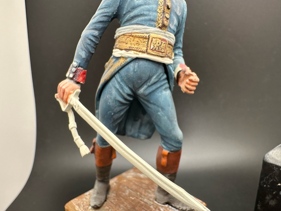 Hand Painted Metal Tin Miniature Military Figurines Toy Soldiers By Dr. David D. Michaels 4.5H [Photo 5]