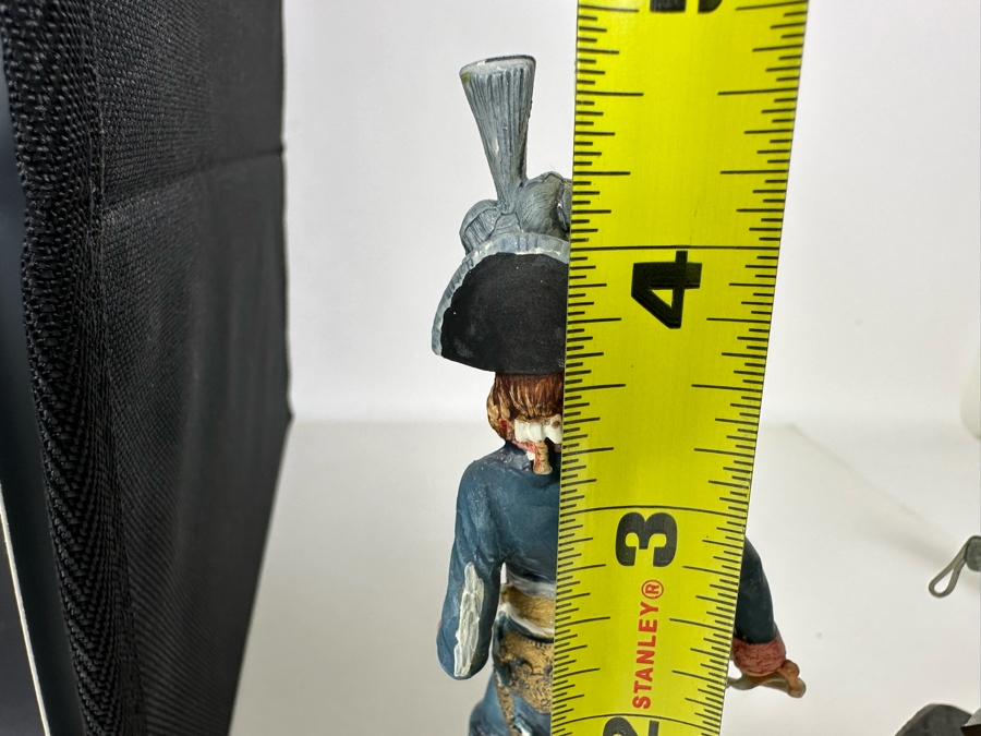 Hand Painted Metal Tin Miniature Military Figurines Toy Soldiers By Dr. David D. Michaels 4.5H [Photo 11]