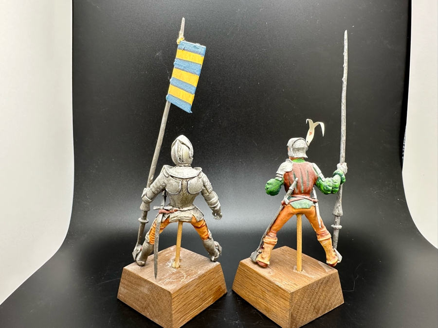 Hand Painted Metal Tin Miniature Military Figurines Toy Soldiers By Dr. David D. Michaels 5H [Photo 6]