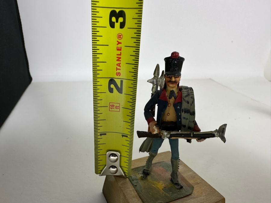 Hand Painted Metal Tin Miniature Military Figurines Toy Soldiers By Dr. David D. Michaels 2.5H [Photo 10]