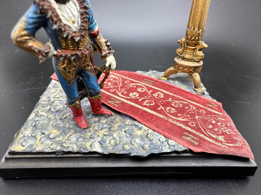 Hand Painted Metal Tin Miniature Military Figurine Toy Soldier By Dr. David D. Michaels 3.5W X 3D X 3.5H [Photo 5]