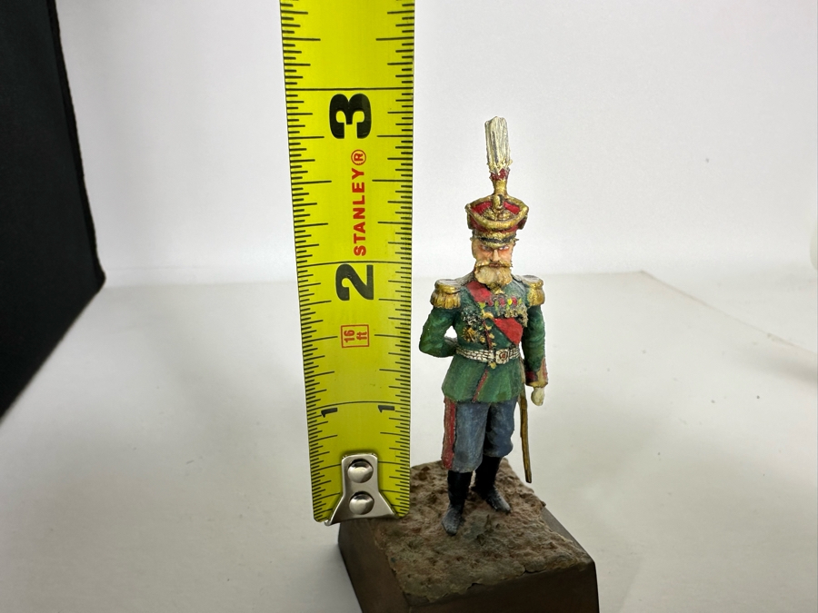 Hand Painted Metal Tin Miniature Military Figurines Toy Soldiers By Dr. David D. Michaels 2.5H [Photo 9]