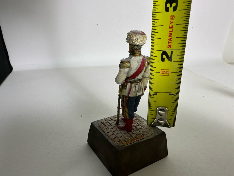 Hand Painted Metal Tin Miniature Military Figurines Toy Soldiers By Dr. David D. Michaels 2.5H [Photo 9]