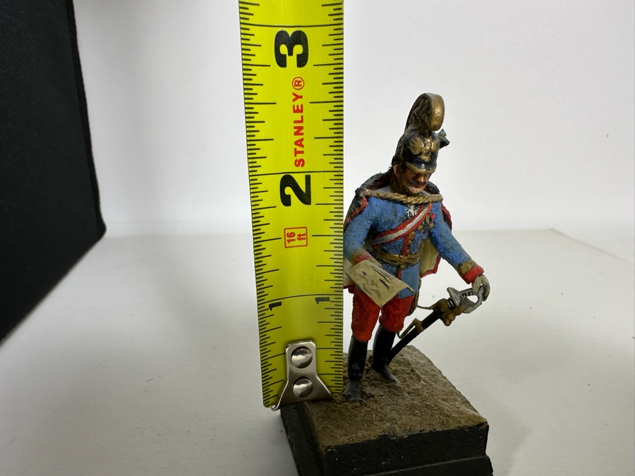 Hand Painted Metal Tin Miniature Military Figurines Toy Soldiers By Dr. David D. Michaels 2.5H [Photo 10]