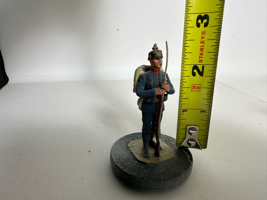 Hand Painted Metal Tin Miniature Military Figurines Toy Soldiers By Dr. David D. Michaels 2.5H [Photo 9]