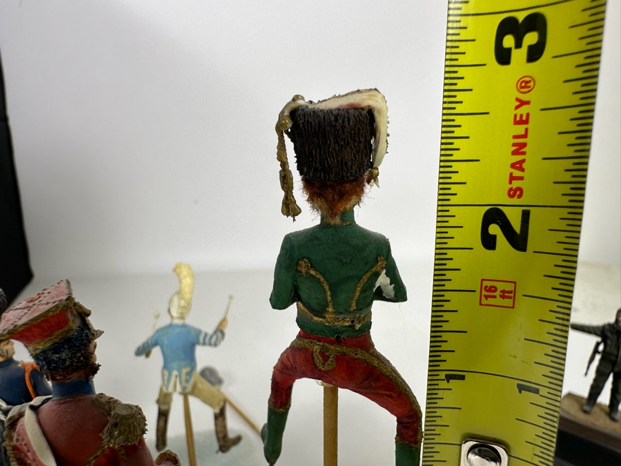 Hand Painted Plastic Miniature Military Figurines Toy Soldiers By Dr. David D. Michaels 2.5H [Photo 14]