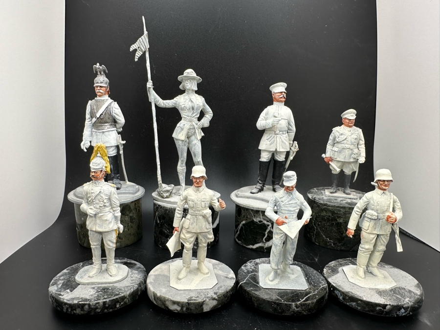 Unfinished Metal Tin Miniature Military Figurines Toy Soldiers [Photo 2]