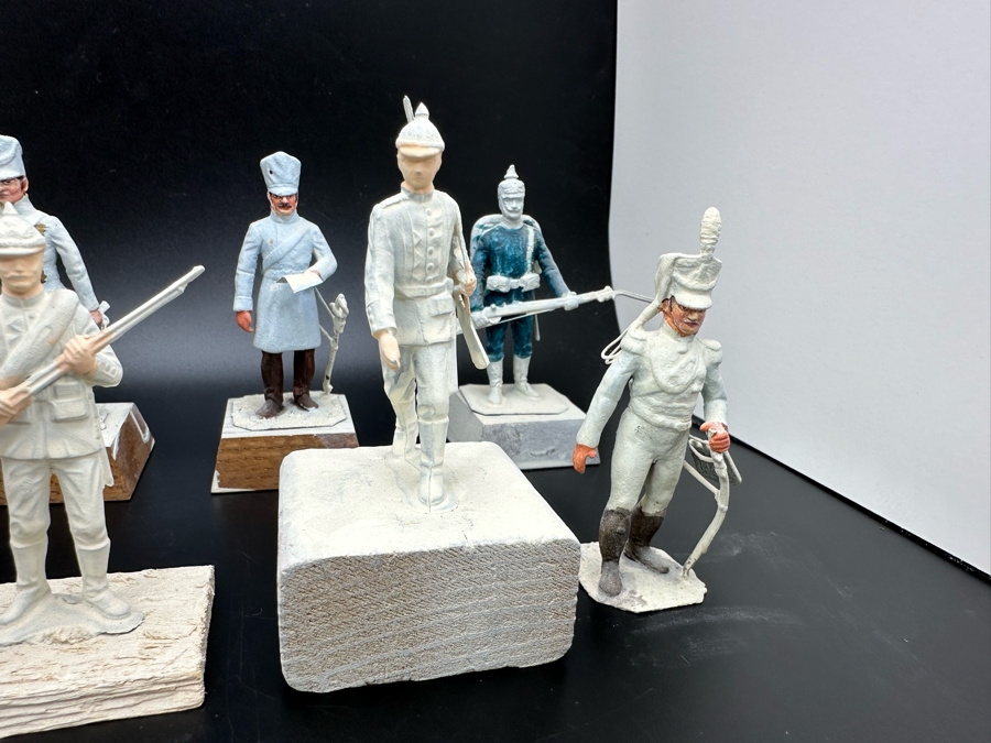 Unfinished Metal Tin Miniature Military Figurines Toy Soldiers [Photo 5]