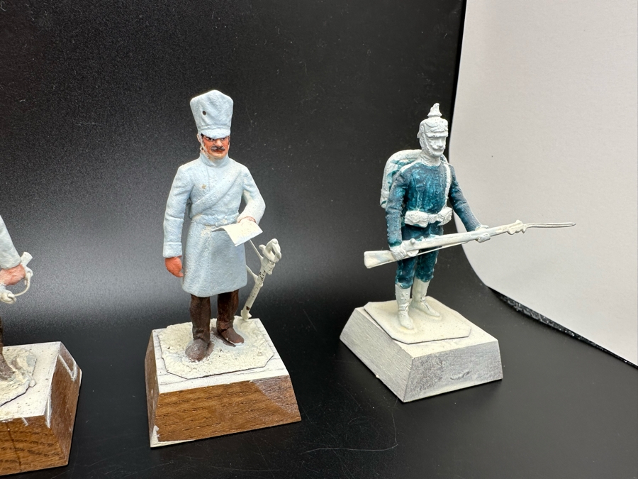 Unfinished Metal Tin Miniature Military Figurines Toy Soldiers [Photo 7]