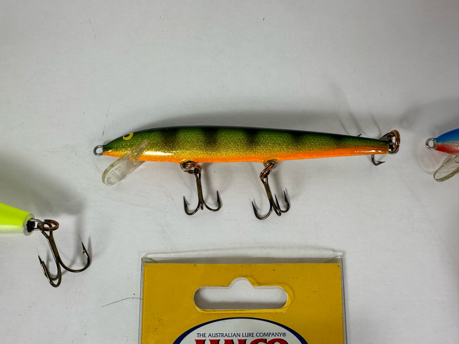 PENN 6500SS Fishing Reel, Daiwa PR1-5Bi Fishing Reel, Various Fishing Lures Including Salt Water Lures, Finland Knife With Sheath And Swiss Army Knife [Photo 19]