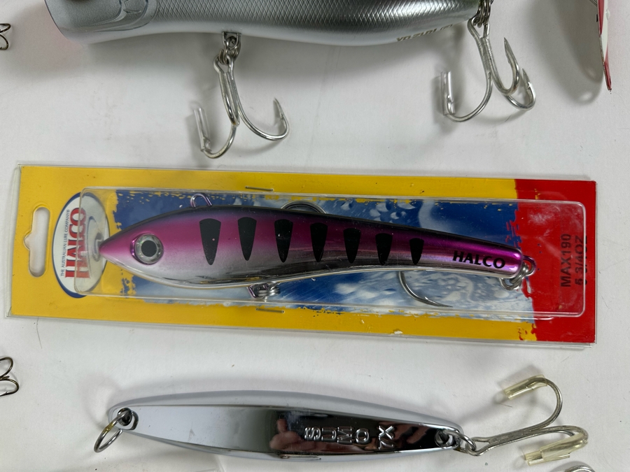 PENN 6500SS Fishing Reel, Daiwa PR1-5Bi Fishing Reel, Various Fishing Lures Including Salt Water Lures, Finland Knife With Sheath And Swiss Army Knife [Photo 7]