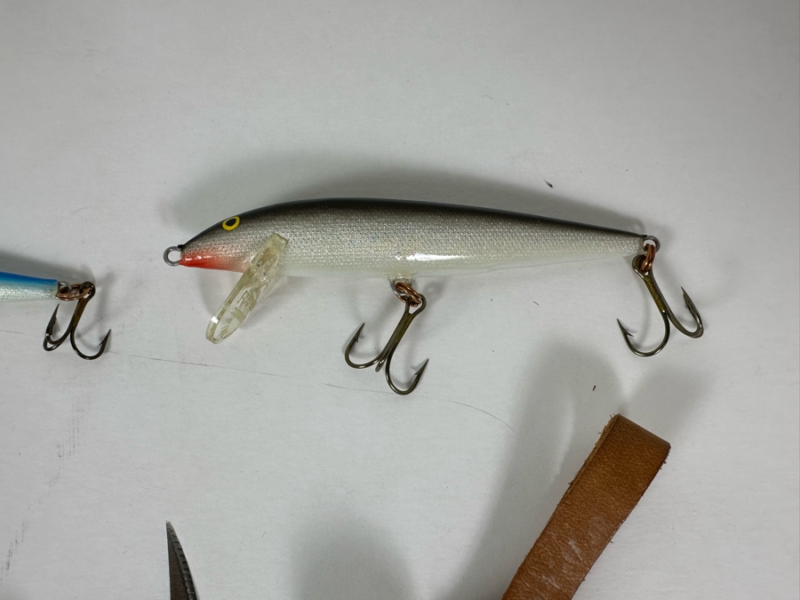 PENN 6500SS Fishing Reel, Daiwa PR1-5Bi Fishing Reel, Various Fishing Lures Including Salt Water Lures, Finland Knife With Sheath And Swiss Army Knife [Photo 17]