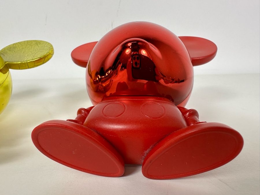 Rare Disney Shorts Vinyl Collectible Toy Art By Francisco Herrera In Gold & Red, Rare Prototypes [Photo 6]