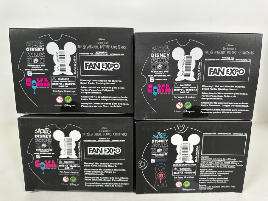 Disney Shorts Vinyl Collectible Toy Art By Francisco Herrera From Tim Burton's The Nightmare Before Christmas, 4 Items [Photo 13]
