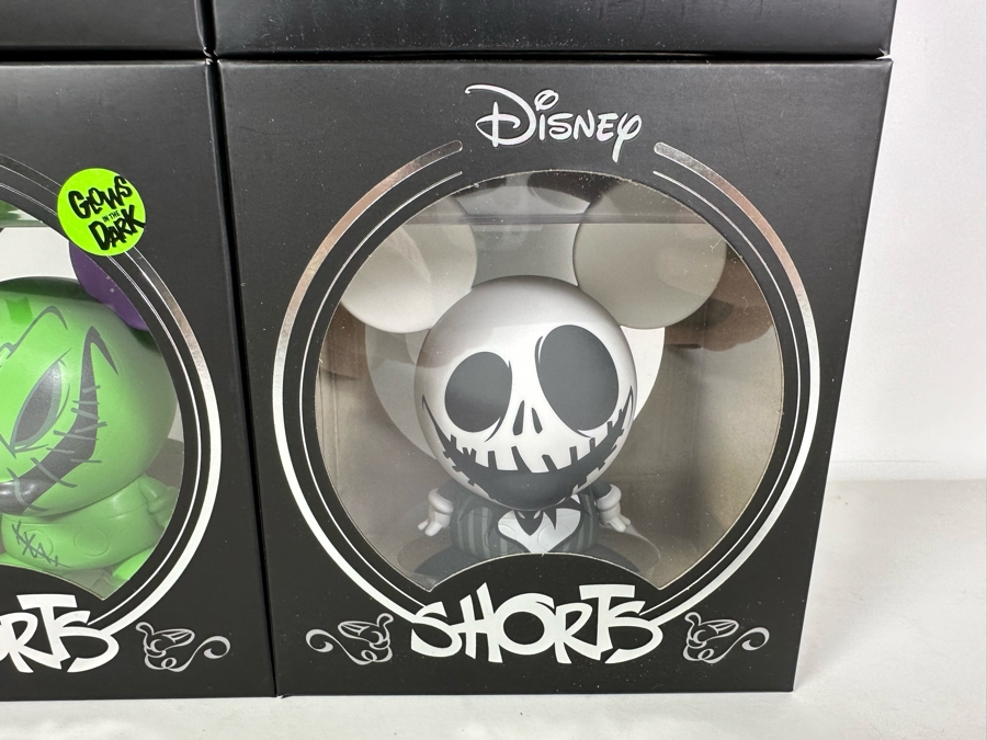 Disney Shorts Vinyl Collectible Toy Art By Francisco Herrera From Tim Burton's The Nightmare Before Christmas, 4 Items	 [Photo 5]