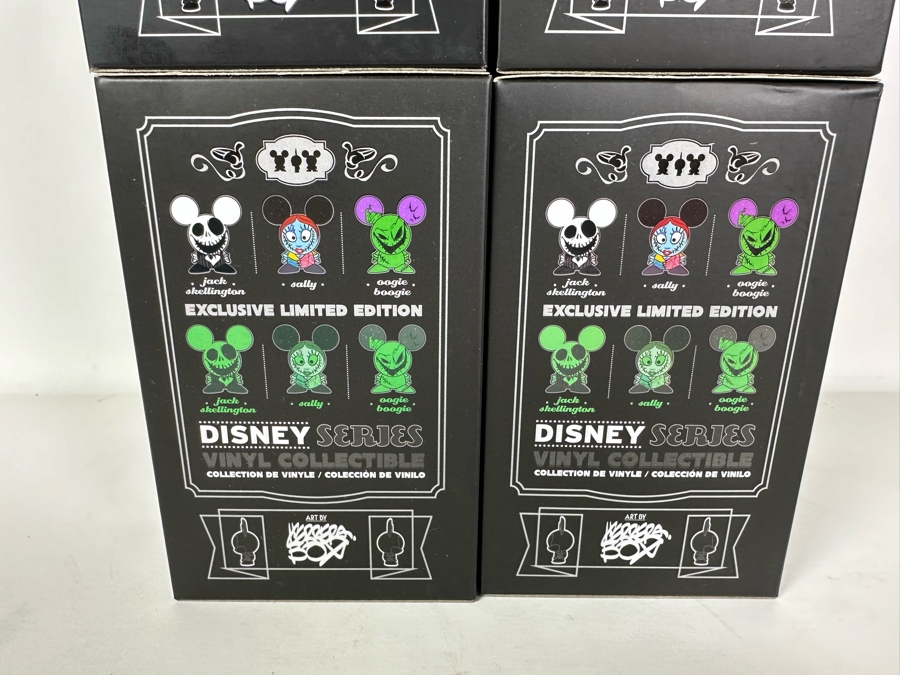 Disney Shorts Vinyl Collectible Toy Art By Francisco Herrera From Tim Burton's The Nightmare Before Christmas, 4 Items	 [Photo 12]