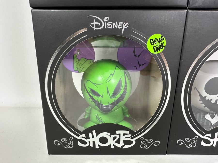 Disney Shorts Vinyl Collectible Toy Art By Francisco Herrera From Tim Burton's The Nightmare Before Christmas, 4 Items	 [Photo 4]