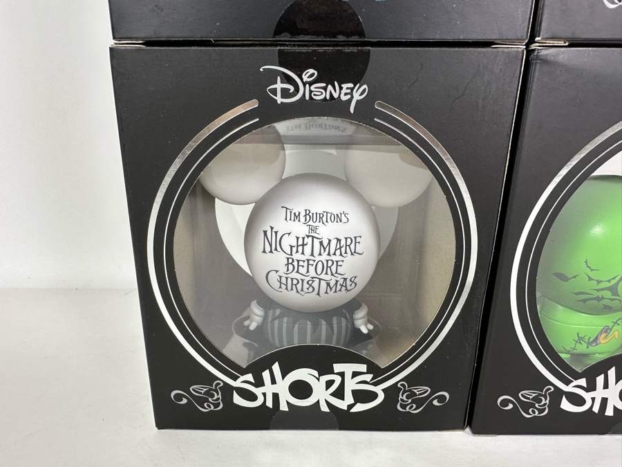 Disney Shorts Vinyl Collectible Toy Art By Francisco Herrera From Tim Burton's The Nightmare Before Christmas, 4 Items	 [Photo 9]