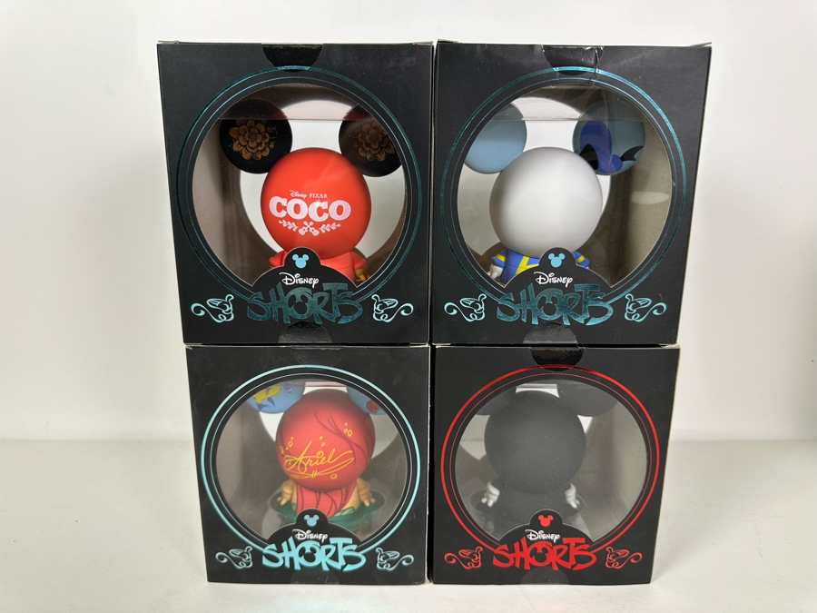 Disney Shorts Vinyl Collectible Toy Art By Francisco Herrera, 4 Items	 [Photo 9]