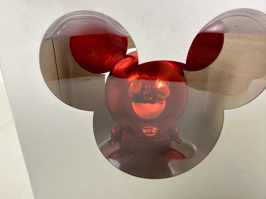 Rare Disney Shorts Vinyl Collectible Toy Art By Francisco Herrera In Red, Rare Prototype	 [Photo 3]