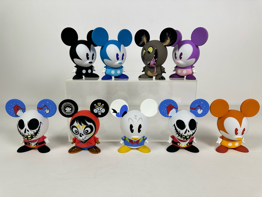 Disney Shorts Vinyl Collectible Toy Art By Francisco Herrera, 9 Items [Photo 2]