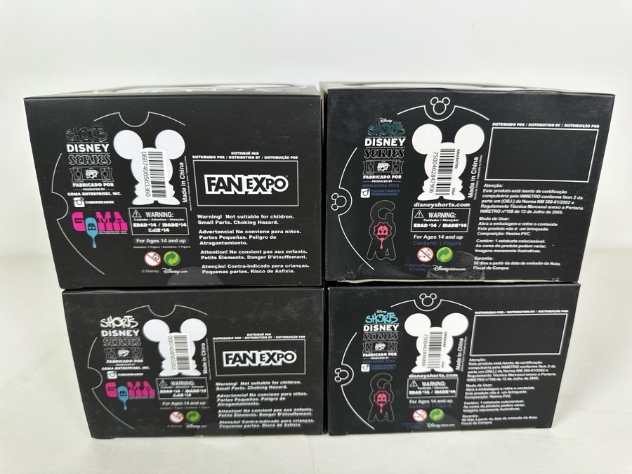 Disney Shorts Vinyl Collectible Toy Art By Francisco Herrera, 4 Items [Photo 12]