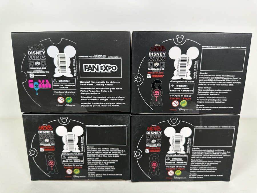 Disney Shorts Vinyl Collectible Toy Art By Francisco Herrera, 4 Items [Photo 8]