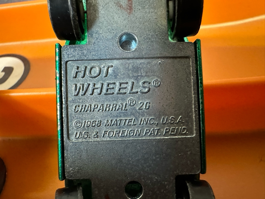Vintage 1969 Mattel Hot Wheels Hazard Hill Race Set With Two Redline Hot Wheel Cars (Chaparral 2G) And Original Box And Instructions [Photo 21]