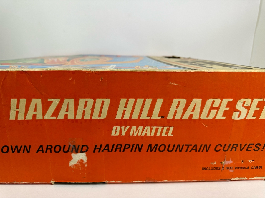 Vintage 1969 Mattel Hot Wheels Hazard Hill Race Set With Two Redline Hot Wheel Cars (Chaparral 2G) And Original Box And Instructions [Photo 9]