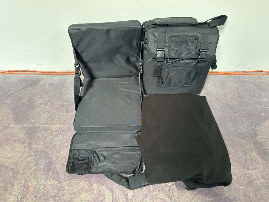 Pair Of Stadium Seats With Blankets [Photo 4]