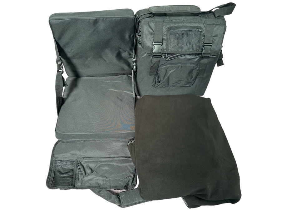 Pair Of Stadium Seats With Blankets [Photo 1]