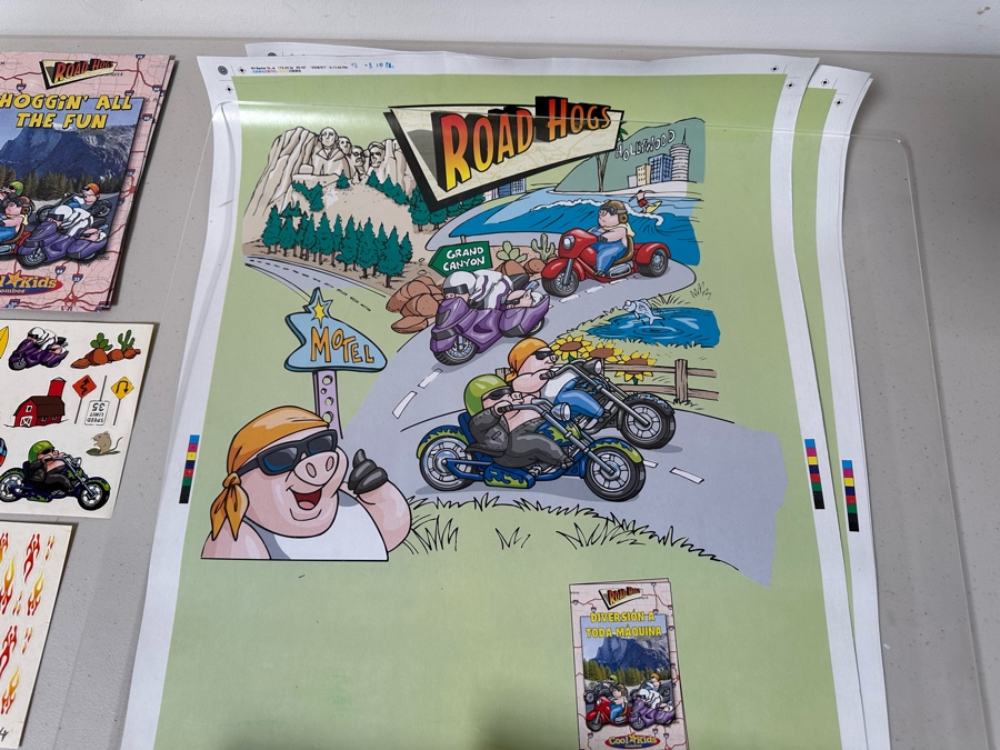 Road Hogs Carl's Jr. / Hardee's Happy / Kid's Meal Toys & Micro Cars Project Box With Prototype Toy Samples Cool Kids Designed By The CDM Company 2008 [Photo 5]