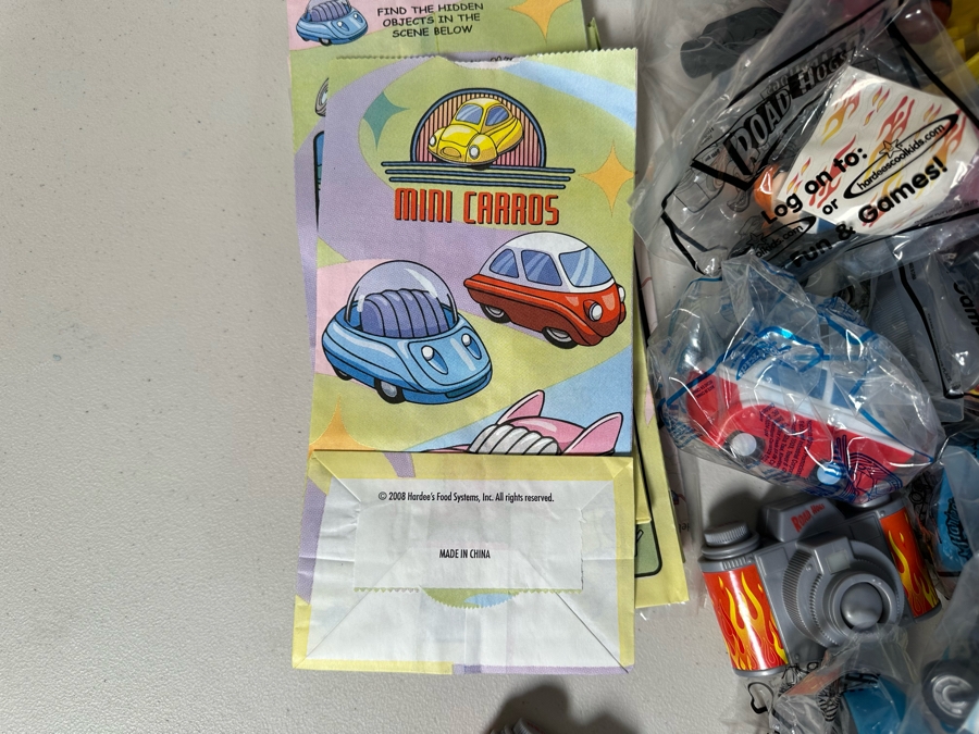 Road Hogs Carl's Jr. / Hardee's Happy / Kid's Meal Toys & Micro Cars Project Box With Prototype Toy Samples Cool Kids Designed By The CDM Company 2008 [Photo 11]