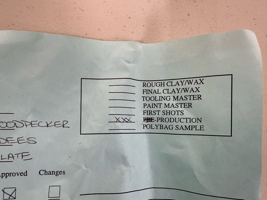 Woody Woodpecker Carl's Jr. / Hardee's Happy / Kid's Meal Toys Project Box With Prototype Toy Samples Cool Kids Designed By The CDM Company 1998 [Photo 25]