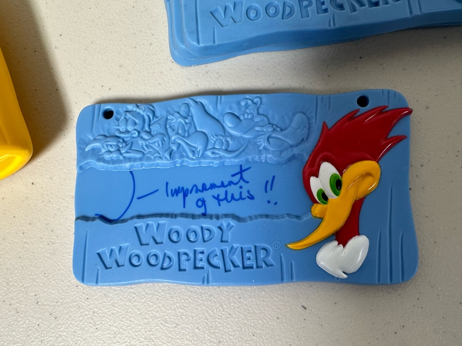 Woody Woodpecker Carl's Jr. / Hardee's Happy / Kid's Meal Toys Project Box With Prototype Toy Samples Cool Kids Designed By The CDM Company 1998 [Photo 2]