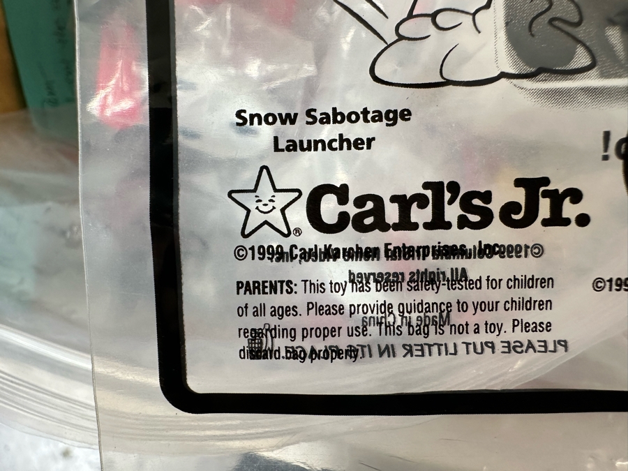 The Nuttiest Nutcracker Carl's Jr. / Hardee's Happy / Kid's Meal Toys Project Box With Prototype Toy Samples Cool Kids Designed By The CDM Company 1999 [Photo 21]