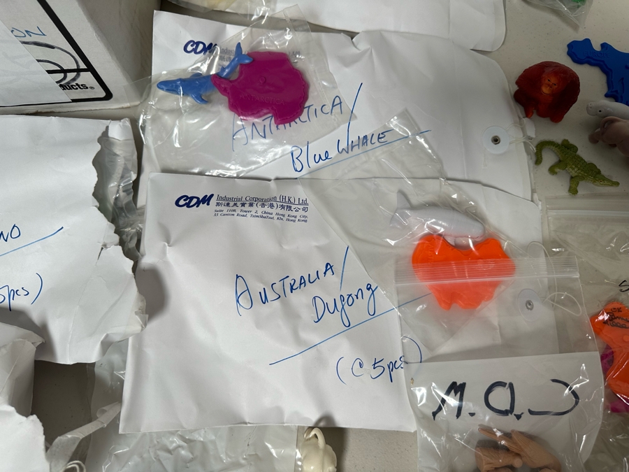 National Wildlife Federation Dairy Queen Happy / Kid's Meal Toys Project Box With Prototype Toy Samples Designed By The CDM Company 1996 [Photo 4]