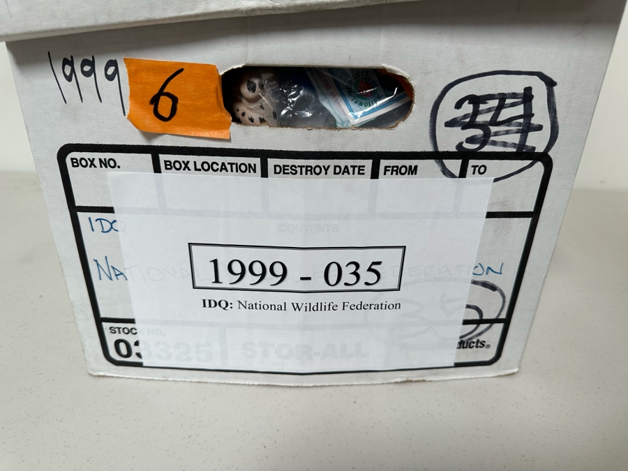 National Wildlife Federation Dairy Queen Happy / Kid's Meal Toys Project Box With Prototype Toy Samples Designed By The CDM Company 1996 [Photo 22]